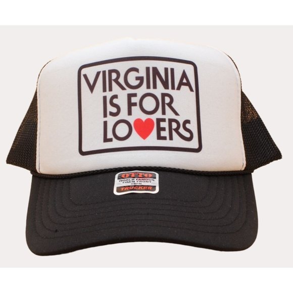 Other - Virginia Is For Lovers Trucker Hat Vintage Mesh Hat Adjustable Cap